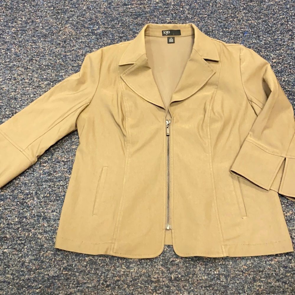 SoJo Zip up Blazer sz. 12